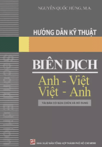 Hướng dẫn kỹ thuật biên dịch Anh – Việt Việt – Anh